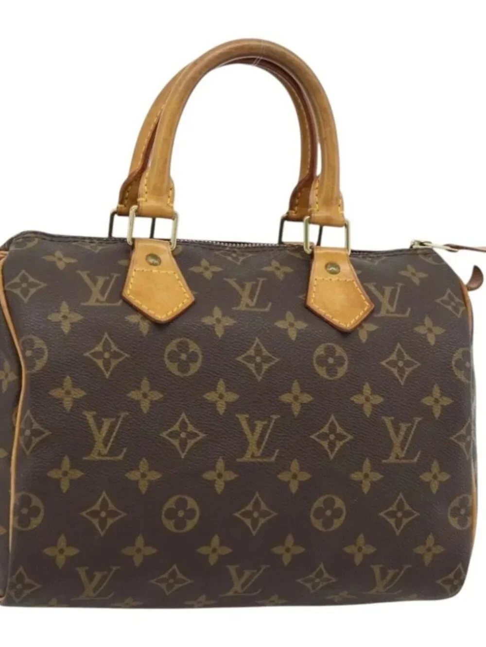 LOUIS VUITTON Monogram Speedy 25 Hand Bag M41528 LV Auth 182161A